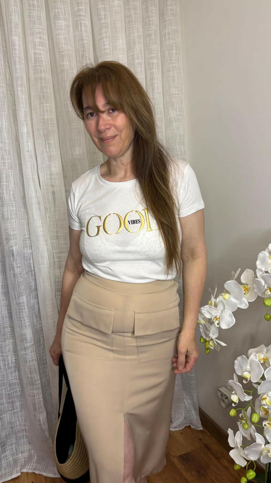 Tee-Shirt Good vibes.