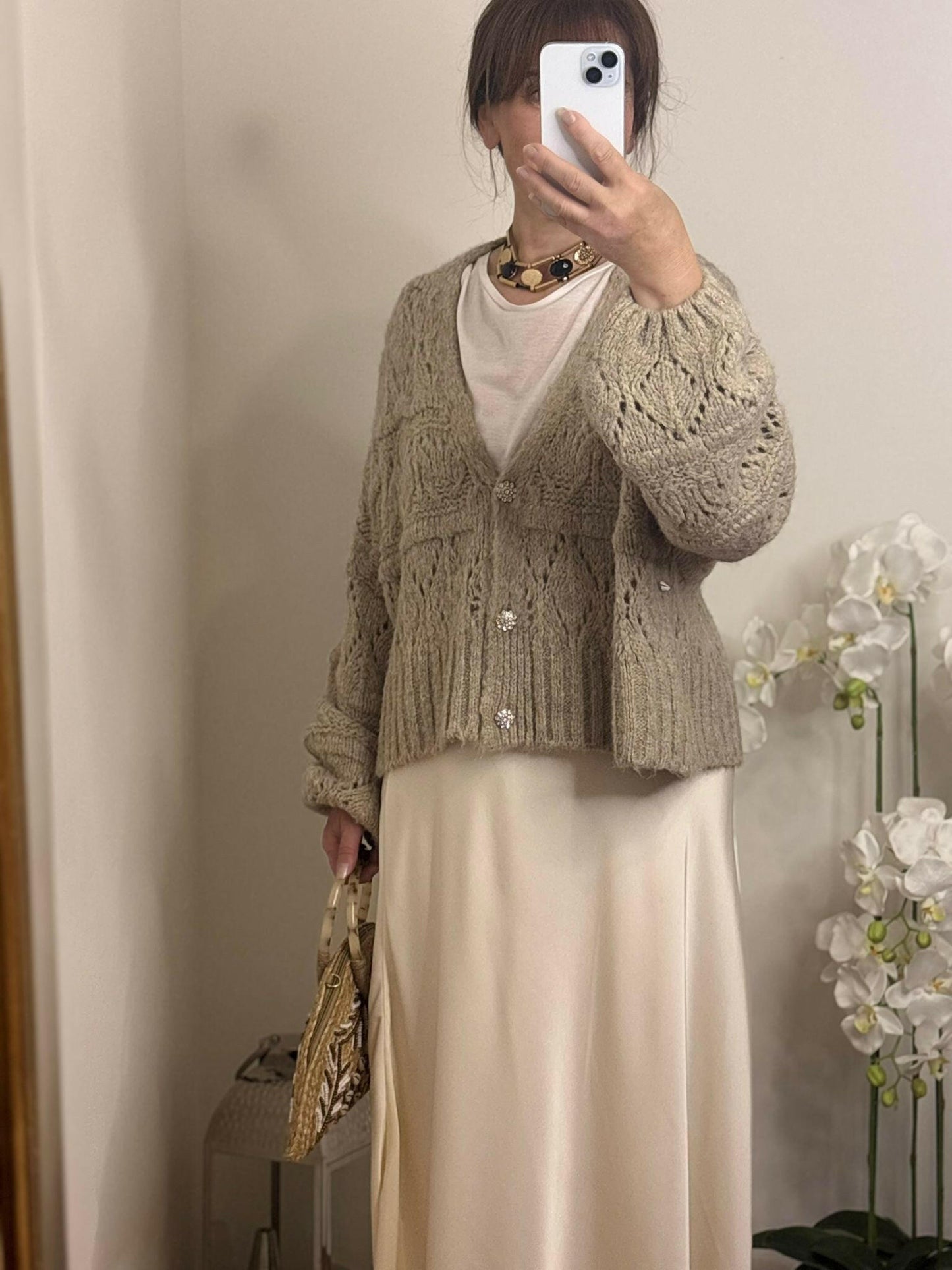 Gilet Pablo beige.