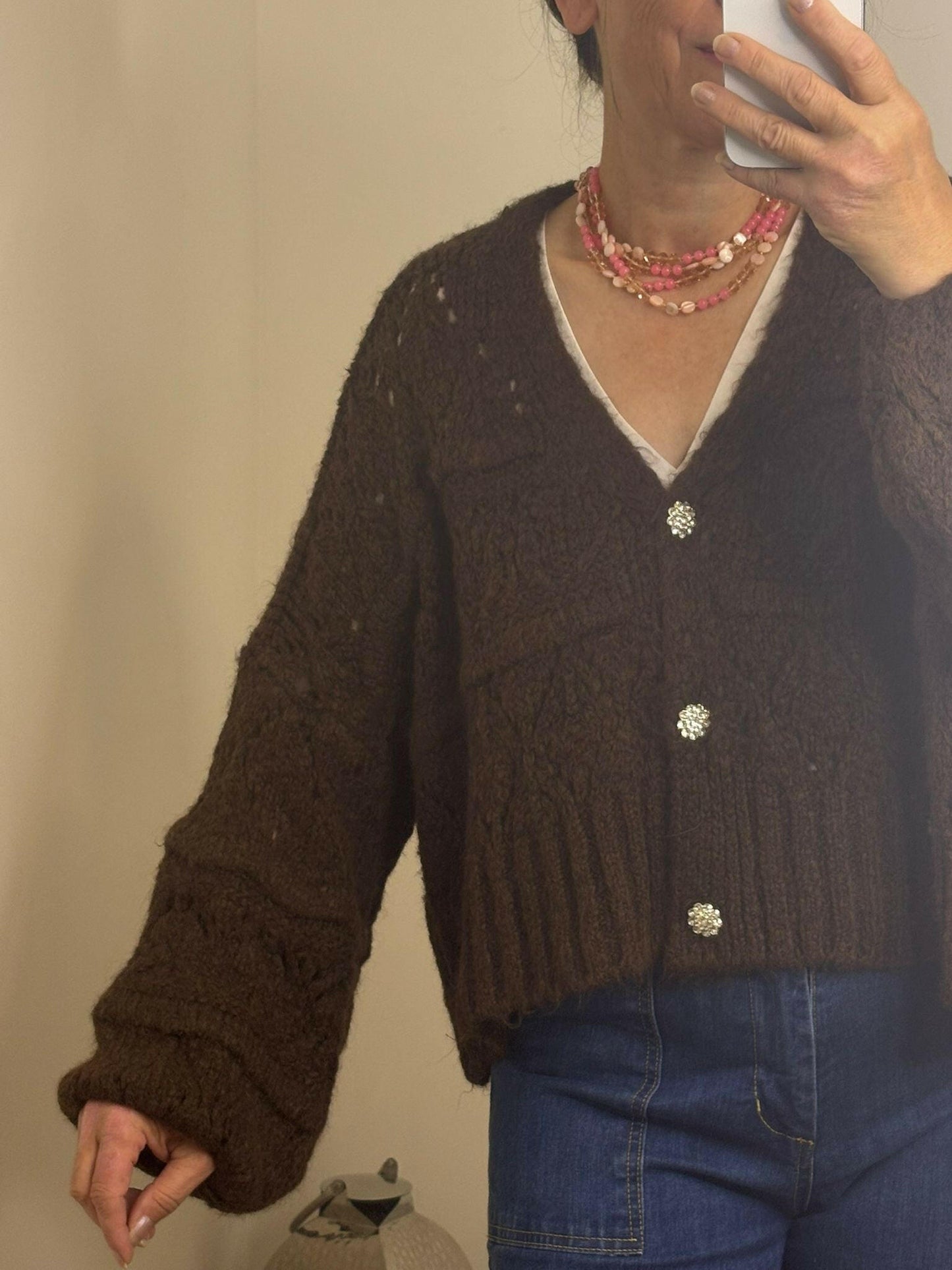 Gilet Pablo chocolat.