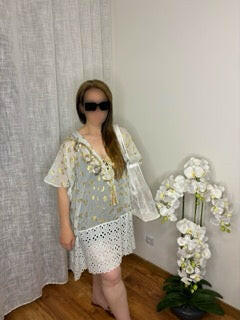 Robe tunique de plage Mia.