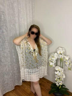 Robe tunique de plage Mia.