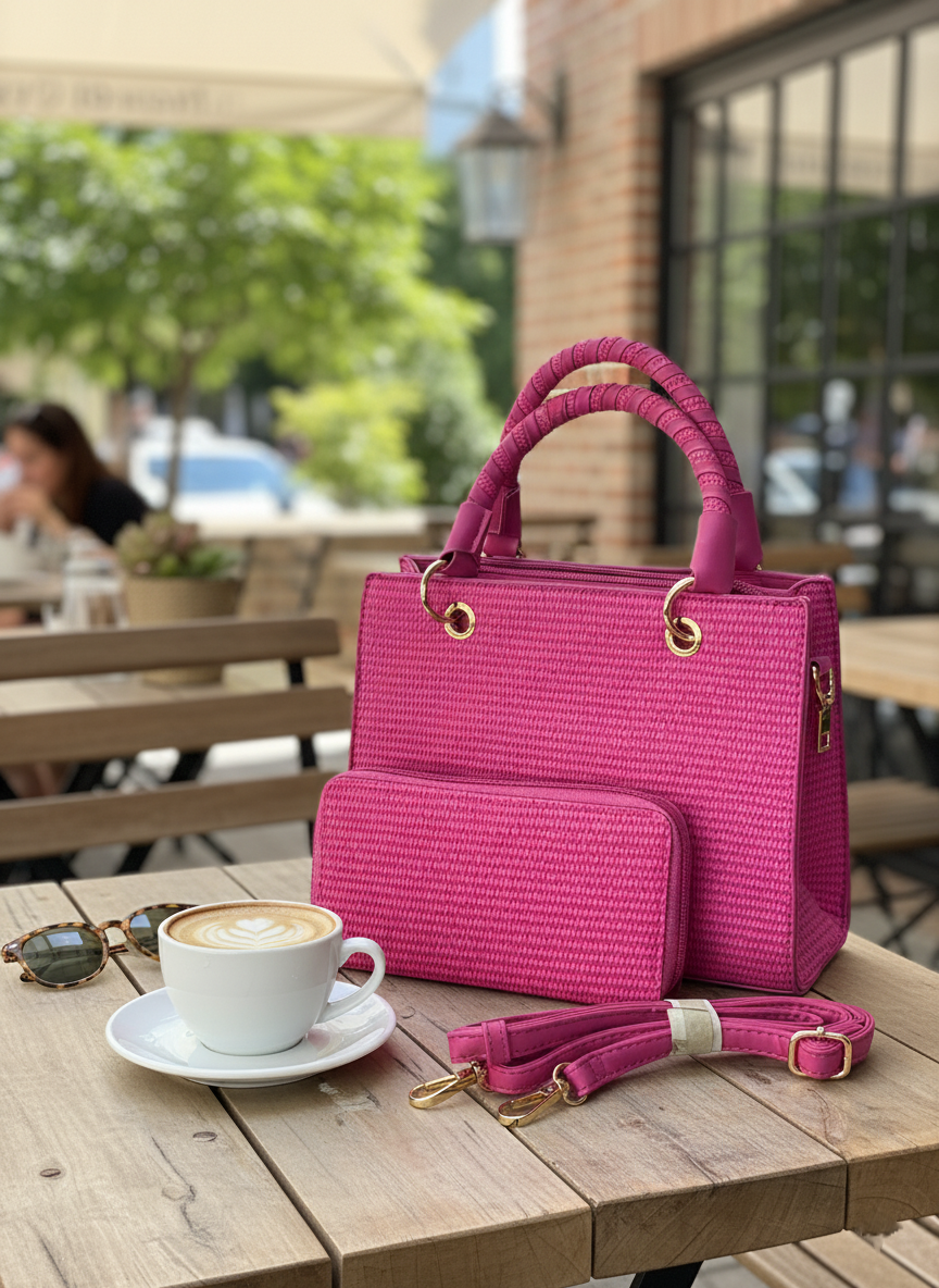 "Sac Anissa petit - coloris vifs praticité, accessoire style et organisation BONITALUZ"