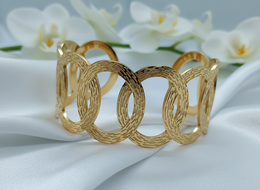 Bracelet Gaïa acier inoxydable - design élégant et simplicité robuste