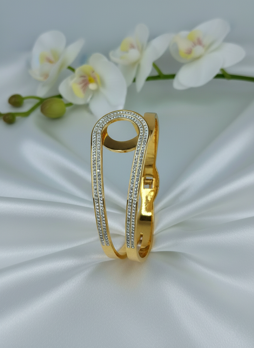 Bracelet Solaya simple et élégant - acier inoxydable polyvalent