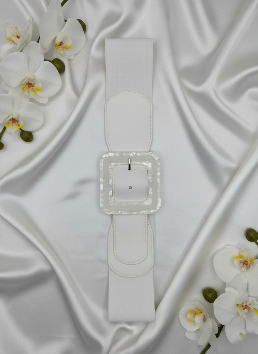 Ceinture Caroline style unique distinctif, vue complète - ceinture confortable durable pour occasions spéciales mariages et anniversaires, entretien facile chiffon humide