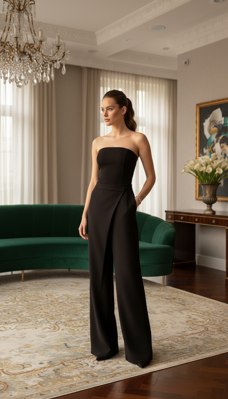 Look avec Combinaison Joy - Tenue élégante combinaison BONITALUZ