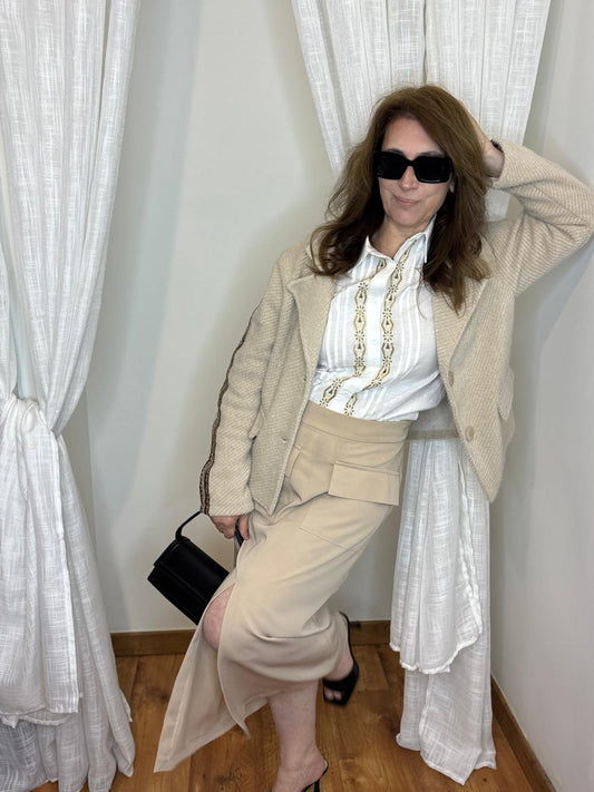 Chemise brodée Tina