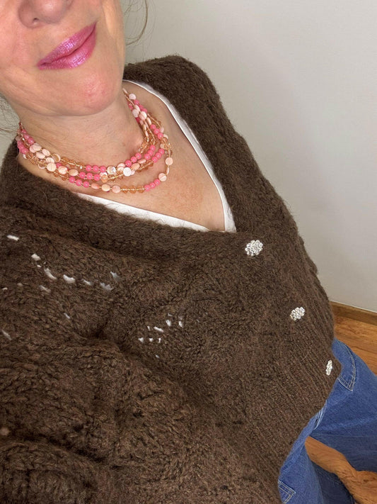 Gilet Pablo chocolat.