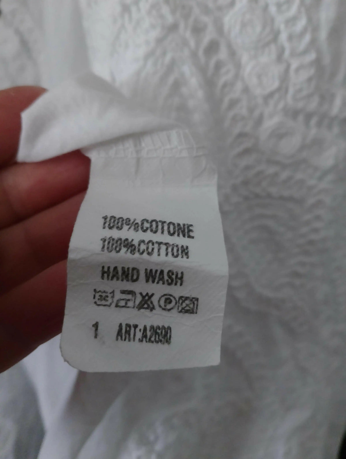 Blouse Ela broderies dentelle - vue complète - BONITALUZ
