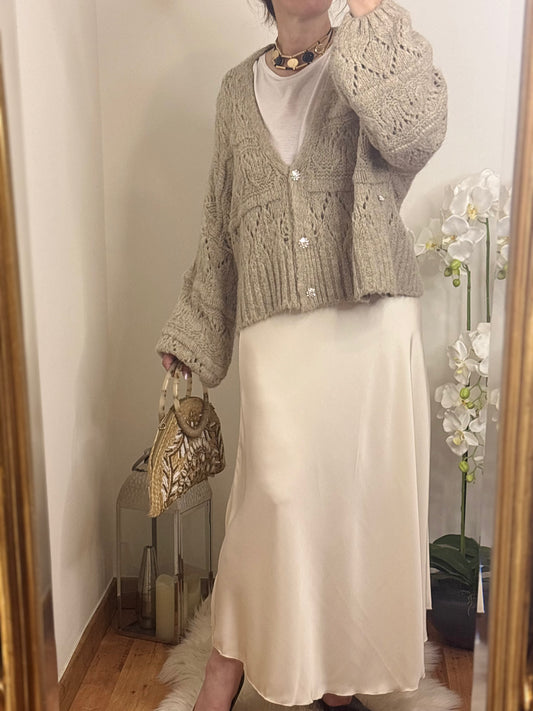 Gilet Pablo beige.