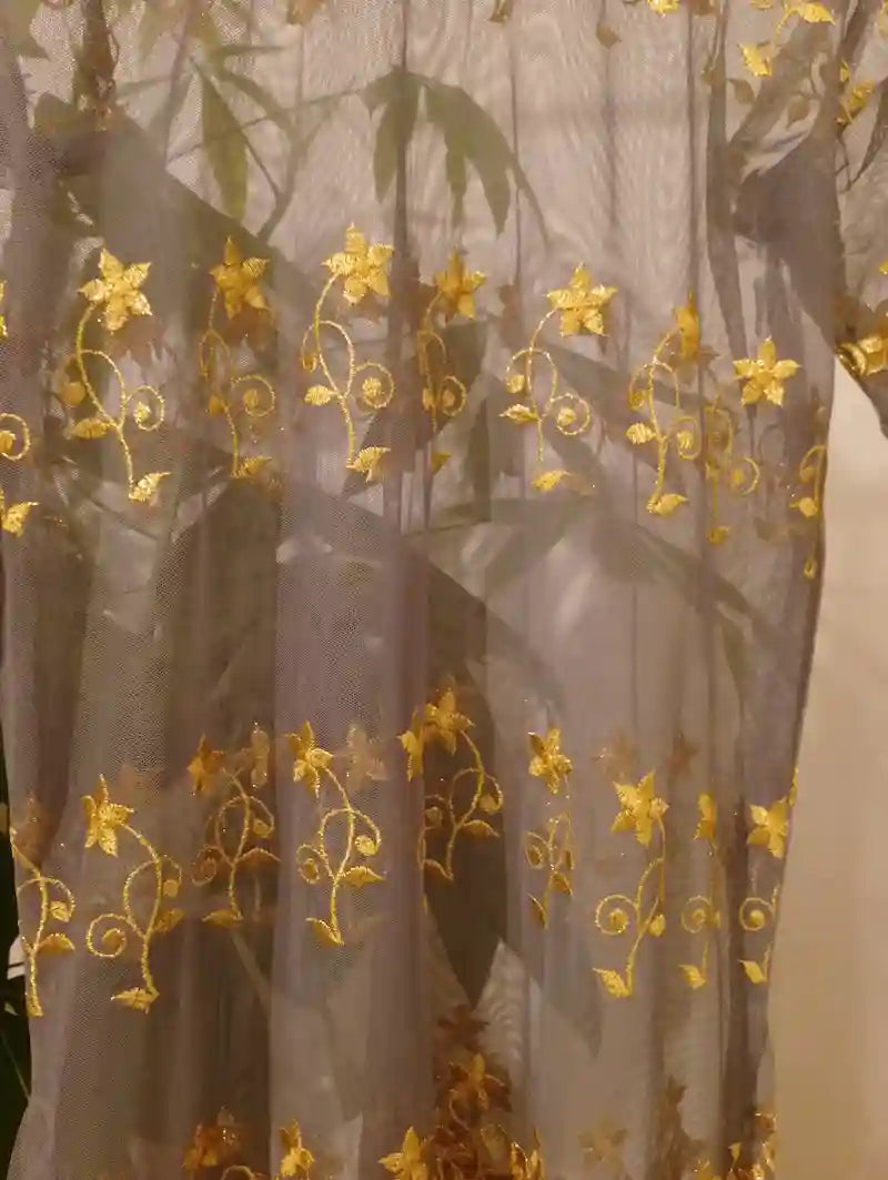 Tunique Kebaya brodée sur cintre – Seconde Vie BONITALUZ