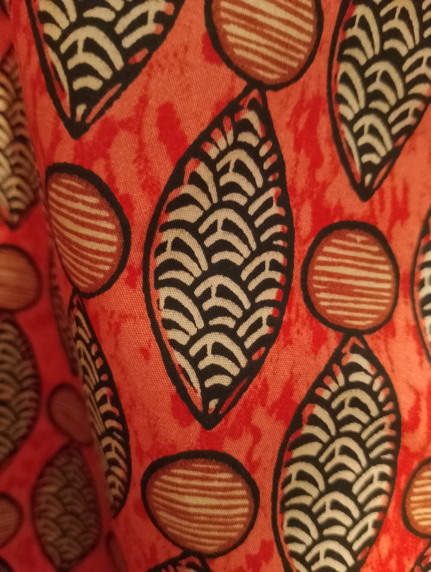 "Gros plan imprimé ethnique terracotta pantalon Zara Kids — BONITALUZ"