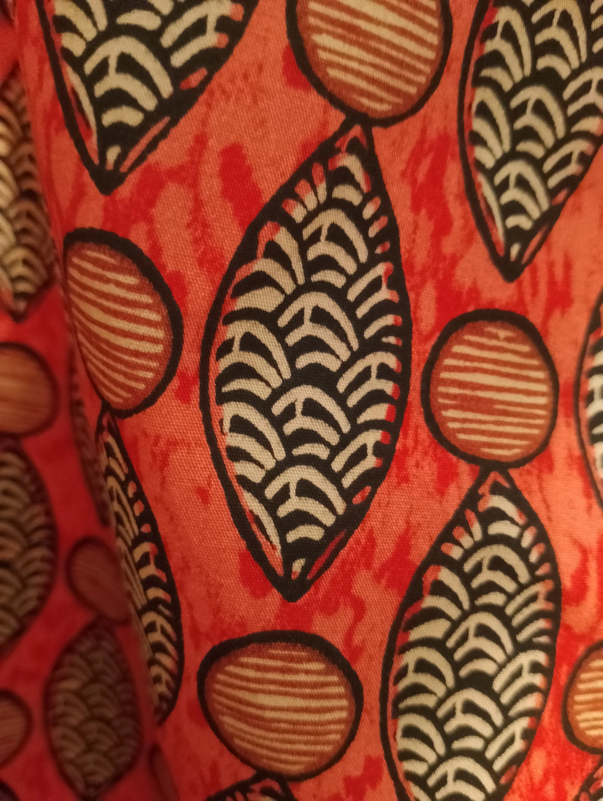 "Gros plan imprimé ethnique terracotta pantalon Zara Kids — BONITALUZ"