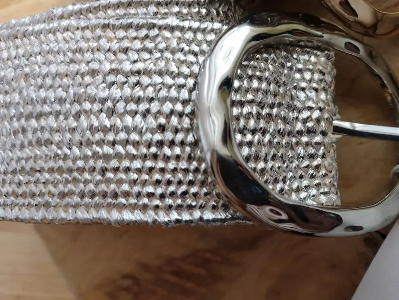 Ceinture Lys dorée boucle ronde – BONITALUZ