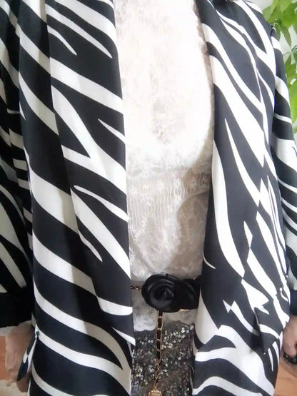 Veste Zèbra face complète femme silhouette légèreté absolue BONITALUZ