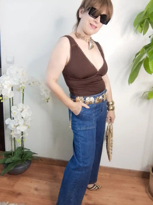 Ceinture chaîne Armonia de fleurs