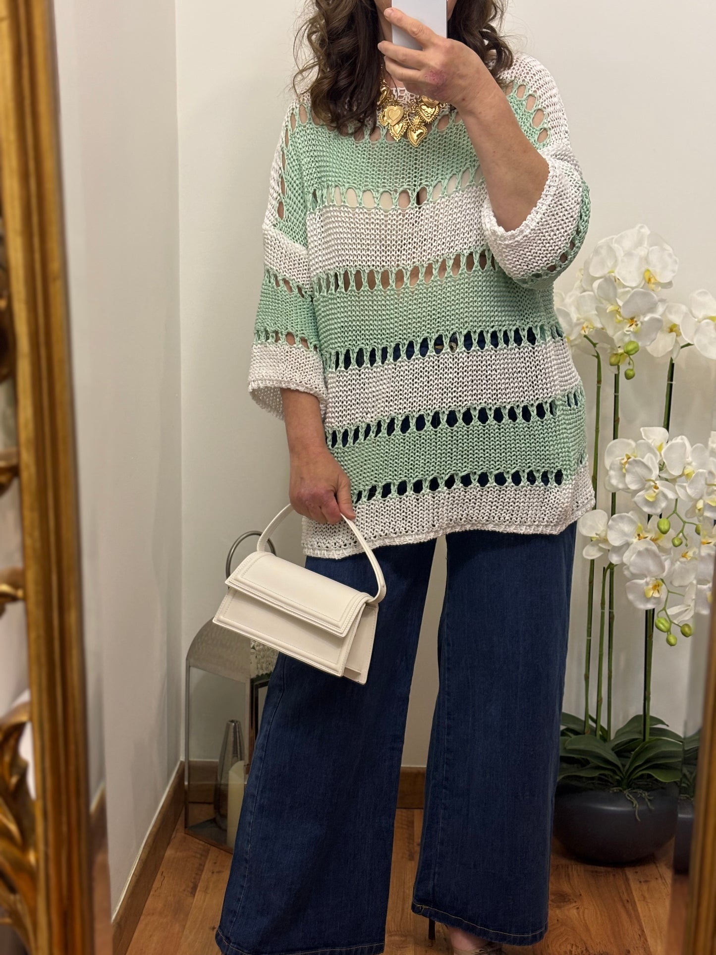 Aqua Sweater