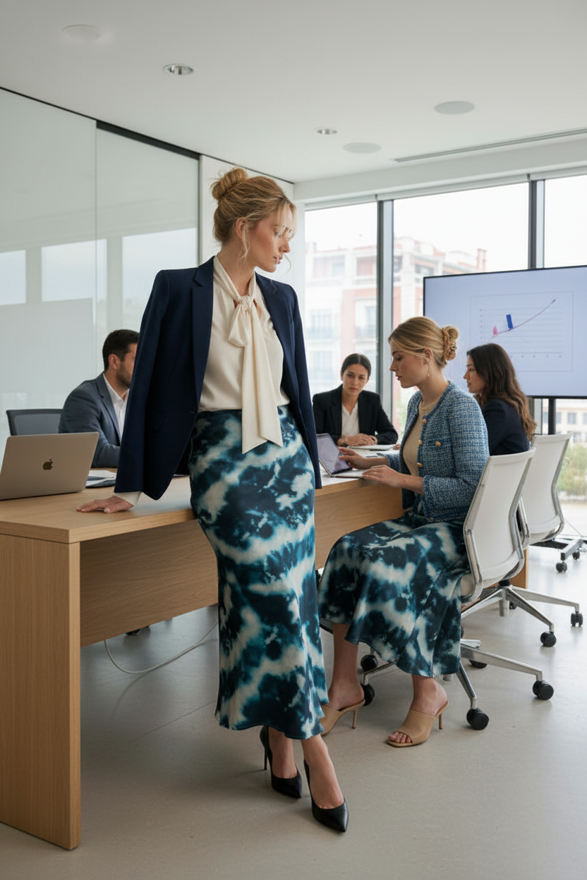 Jupe TIE DYE pour femme - Jupe tie and dye colorée BONITALUZ