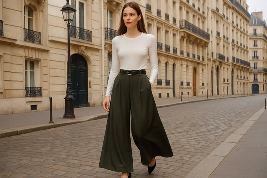 Pantalon Eddy kaki