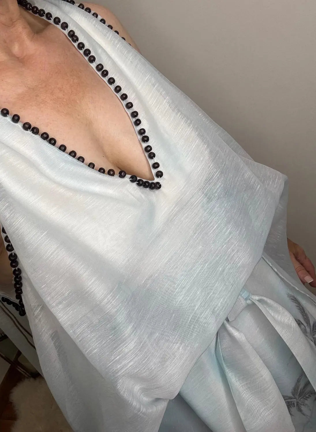 Robe Dream femme blanche élégante ambiance florale luxe BONITALUZ