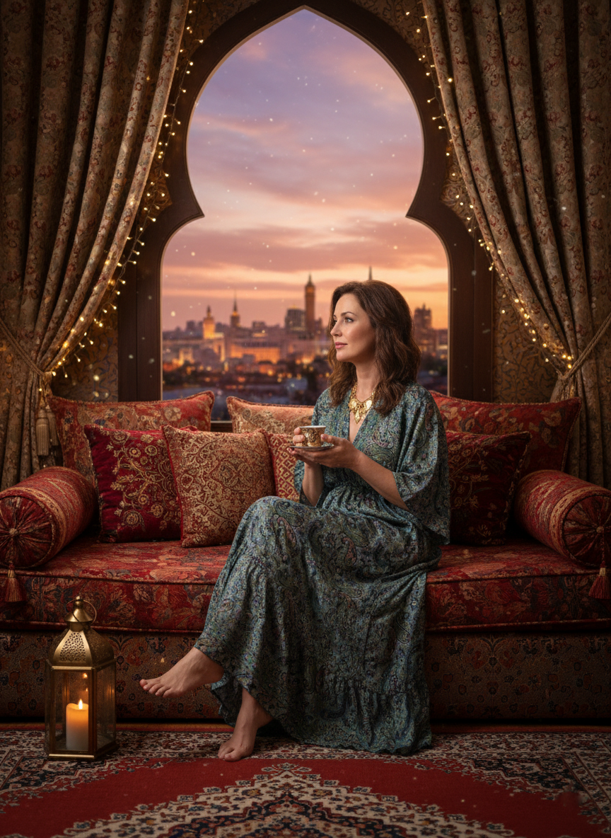 "Robe Rosie soie 100% - détail motif artistique, luxe accessible BONITALUZ"