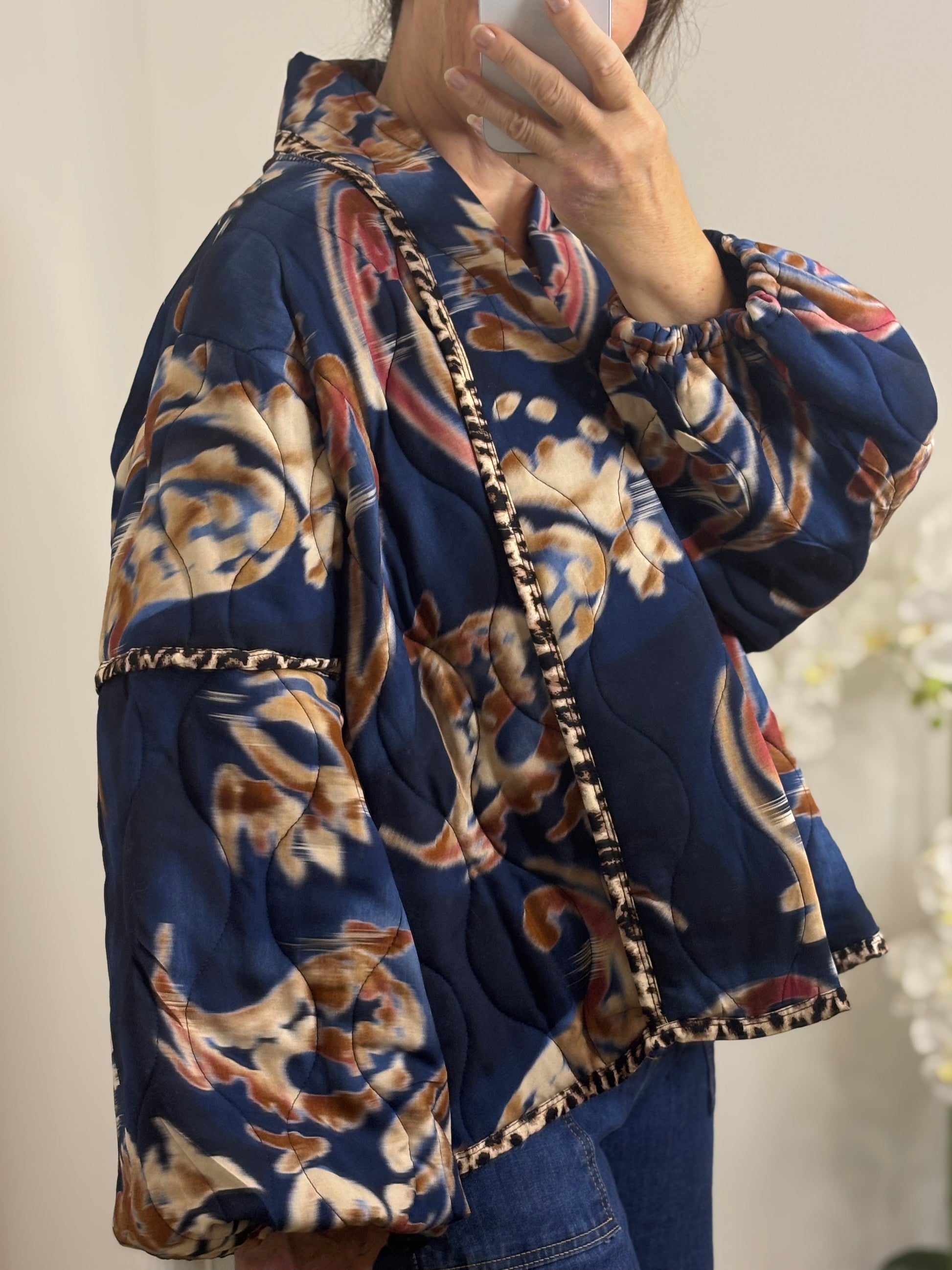 Détail boutons Veste Sam - Finitions élégantes BONITALUZ