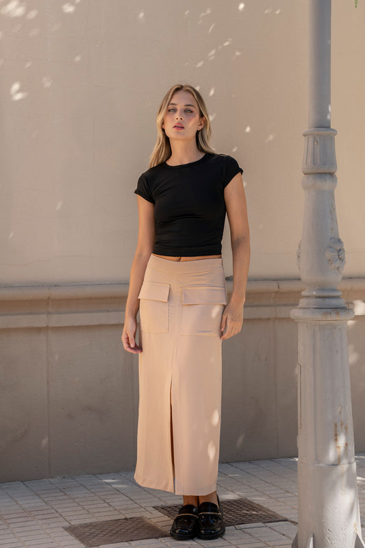 Joëlle cargo skirt